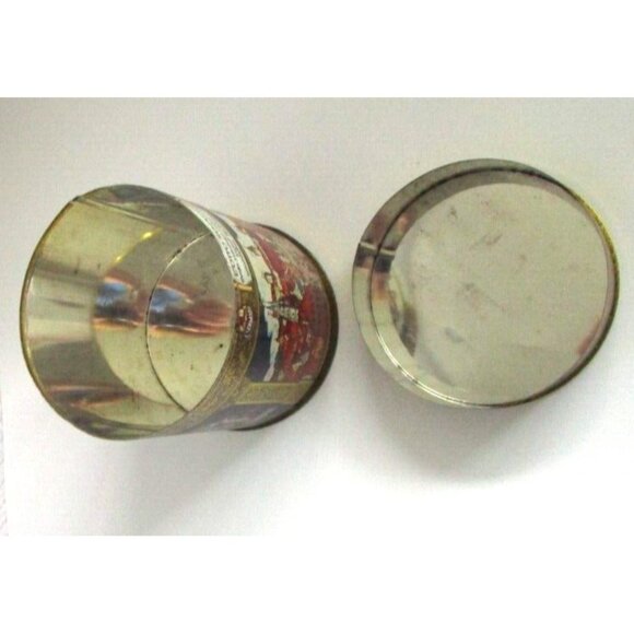 VTG E.Otto Schmidt Nurnberg Round Biscuit Tin Lebkuchen Und Honig Germany -Empty - Picture 11 of 13